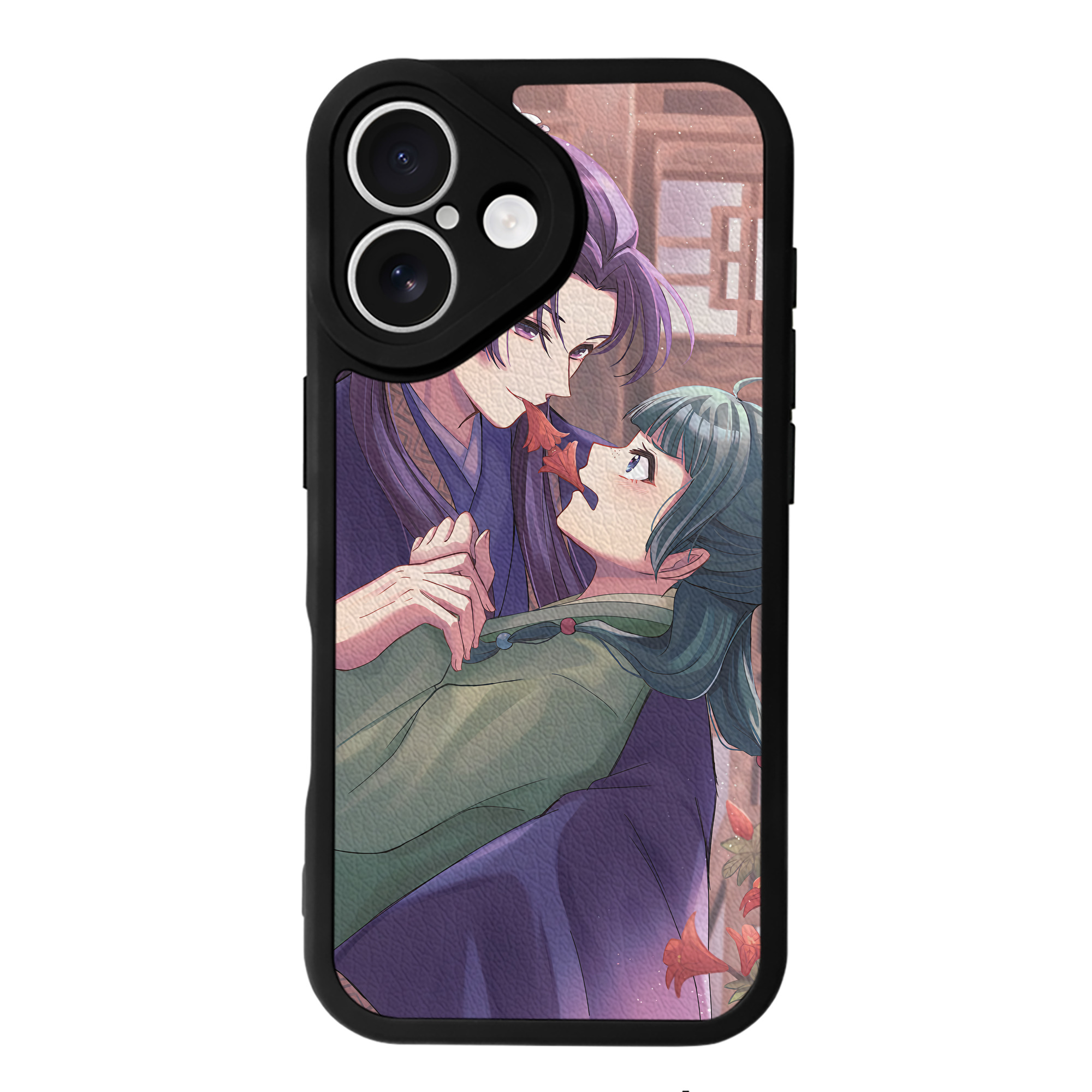 （画像用） 薬屋のひとりごと The Apothecary Diaries 【iPhone 16シリーズ対応】シリコンスマホケース（レザー調） 材質：シリコン